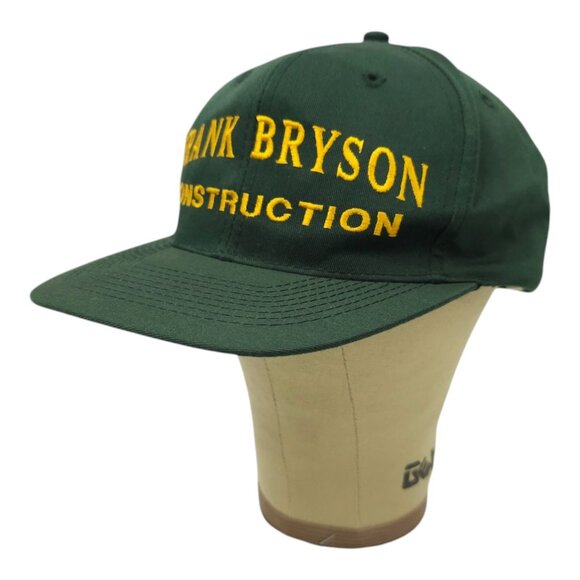 Frank Bryson Construction Snapback Cap Trucker Embroidered Baseball Hat Otto - Picture 2 of 13